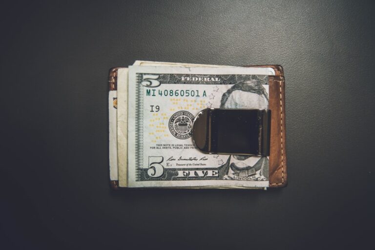 Money clip holding U.S. dollar bills, representing investment opportunities amidst macroeconomic changes