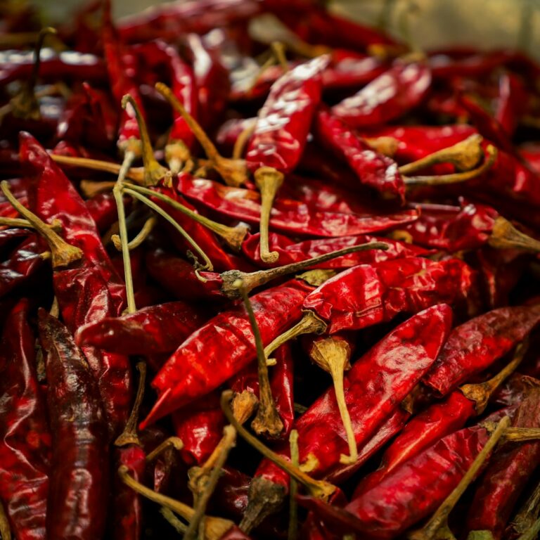 Close-up of red chili peppers, representing the spicy turnaround of Red Lobster